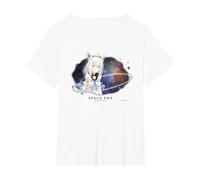 【Shirakami Fubuki】 Holo no Graffiti Greatest Moments T-Shirt, Women's Plus, White, 6X
