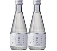 Shirataki Jozen Mizunogotoshi Junmai Ginjo - Sake 300ml 14.4% - White (Pack of 2)