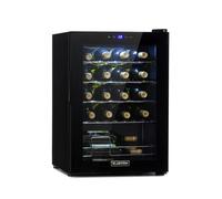 Shiraz 43cm 20 Bottles Freestanding Wine Fridge Black