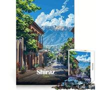 Shiraz, Iran Cityscape 1000-piece Puzzle for Teenagers Memory Skill Mind Soothing Fun Clean Edges Thoughtful Gift (50x75cm)