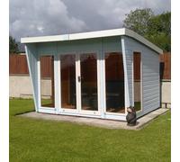 Shire Highclere Summerhouse - 10ft x 10ft, Brown
