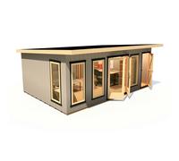 Shire 20x12 Cali Pent Home Garden Office With Storage