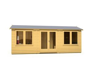 Shire 20x8 insulated Garden Studio Office with double doors