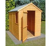 Shire 7X5 Shiplap Apex Single Door Garden Shed With Window