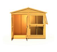 Shire 8x4 Sunhut Potting Shed with double doors