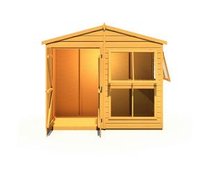 Shire 8x4 Sunhut Potting Shed with double doors