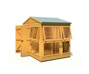 Shire 8x6 Sunhut Potting Shed with double doors