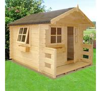 Shire 8x8 Salcey Playhouse with 28mm Cladding