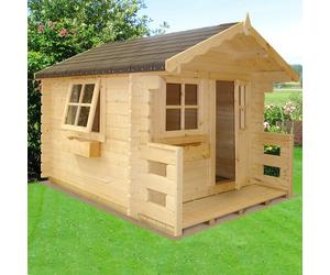 Shire 8x8 Salcey Playhouse with 28mm Cladding