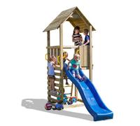 Shire Adventure Peaks Fortress 1 Climbing Tower With Slide And Climbing Wall