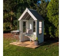 Shire Almarie 3' 3" x 4' 3" Apex Garden Arbour - Classic Pressure Treated Shiplap