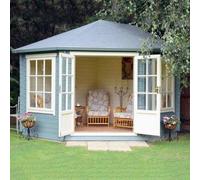 Shire Ardcastle 28mm Corner Log Cabin 10 X 10 Feet