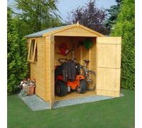 Shire Arran Shiplap Shed With Window And Double Doors
