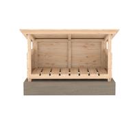 Shire Aveley 1' 11" x 3' 8" Pent Boot Store - Classic Dip Treated Shiplap