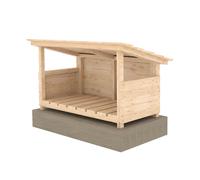 3x2 Shire Aveley Pent Welly Store - Pressure Treated