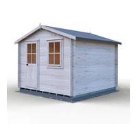 Shire Avesbury 10 ft x 10 ft Log Cabin, none