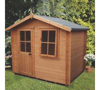 Avesbury 8 ft x 6 ft Log Cabin, none