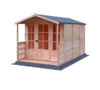 Shire Badminton & Verandah Summerhouse 7X12Ft 12mm T&g