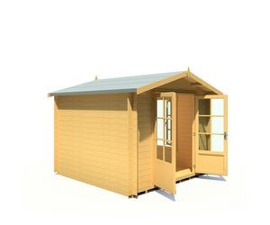 Shire Barn ale 9x9 Log Cabin 19mm interlock Cladding