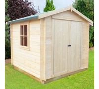 Shire Bradley 10X10 19mm Summer House Log Cabin