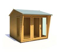 Shire Burghclere 7' 10" x 7' 10" Pent Summerhouse - Premium Dip Treated Shiplap