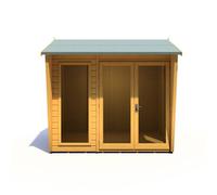 Shire Burghclere Summerhouse 8 ft x 6 ft, Brown