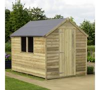 Shire Cambridge 6' x 8' 1" Apex Shed - Premium Pressure Treated Overlap