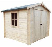 Shire Camelot 2.1m x 2.1m Log Cabin Shed (19mm)