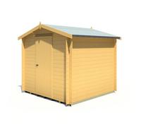 Shire Camelot 2.4m x 2.4m Log Cabin Summerhouse (19mm)