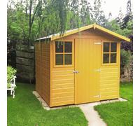Shire Casita 7' 1" x 7' 8" Apex Shed - Premium Dip Treated Shiplap