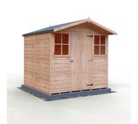 Shire Casita 7x7 12mm interlock Clad wooden Shed