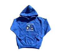 shire classics Boys Tractor Hoodie Just a Boy That Loves Tractors (UK, Age, 5 Years, 6 Years, Regular, Blue Tractor)