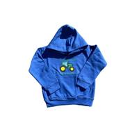 shire classics Boys Tractor Hoodie Just a Boy That Loves Tractors (UK, Age, 5 Years, 6 Years, Regular, Green Tractor)