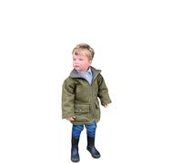 shire classics CHILDRENS BOYS TWEED JACKET (GREEN JACKET, SMALL)