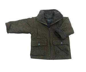 SHIRE CLASSICS Child's Tweed Jacket (Small 2-3 Years, Green)