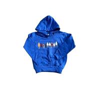 shire classics Girls/boys Pony hoodie with back and front design (UK, Age, 3 Years, 4 Years, Regular, Royal Blue)