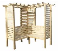 Shire Clematis 6 X 6 Feet Pressure Treated Corner Arbour