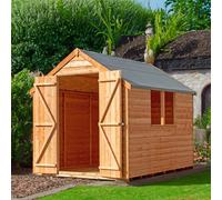 Shire Cromer 6' 5" x 8' 1" Apex Shed - Premium Pressure Treated Overlap