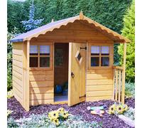 Shire Cubby 6x4 Childrens Playhouse with 12mm Shiplap cladding