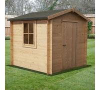 Shire Danbury 10X10 Log Cabin 19mm Logs