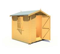 Shire Danbury 7x7 Log Cabin 19mm interlock Cladding