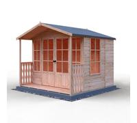 Shire Delmora 8X6 Summerhouse Inc Verandah