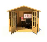 Shire Delmora 8x8 Summerhouse Interlock Cladding