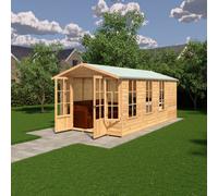 Shire Delmora Summerhouse 8X16 With Double Doors