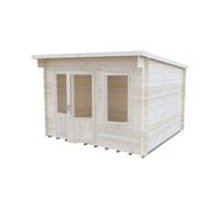 Shire Edgefield 10X11 19mm Summer House Log Cabin