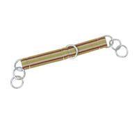 Shire Elastic Curb Chain Grey/Red - ONESIZE