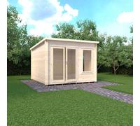 Shire Emneth 10X10 19mm Summer House Log Cabin
