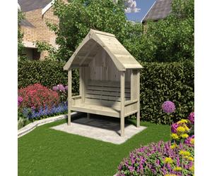 Shire Fern Nook Large Three Person Seated Arbour