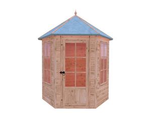 Shire Gazebo Summerhouse Shiplap Summerhouse Garden Sun Room Approx 6 X 6 Feet