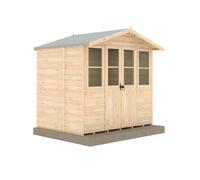 Shire Haddon 7x5 12mm interlock Clad wooden Summerhouse
